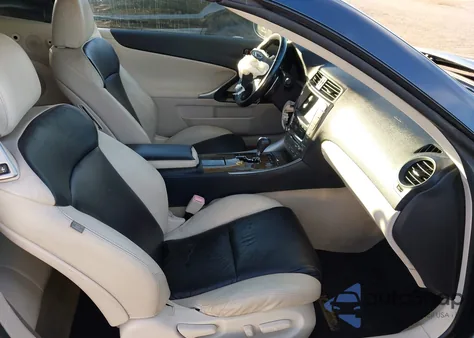 2010 Lexus Is 250C from USA, damaged, VIN JTHFF2C29A2501880